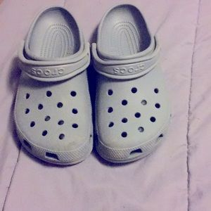 Crocs - gray - size 7 women’s